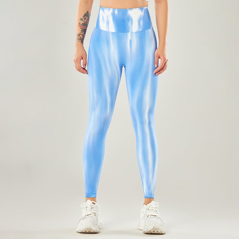 Seamless High-Waisted Sports Leggings